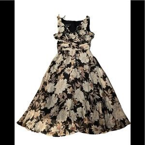 Floral midi dress 